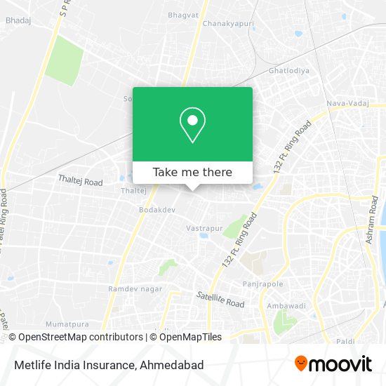 Metlife India Insurance map