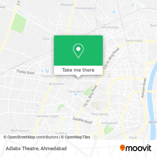 Adlabs Theatre map