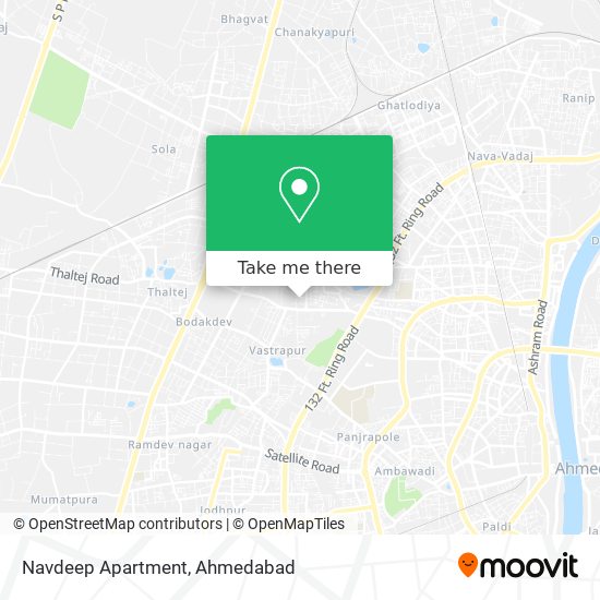 Navdeep Apartment map