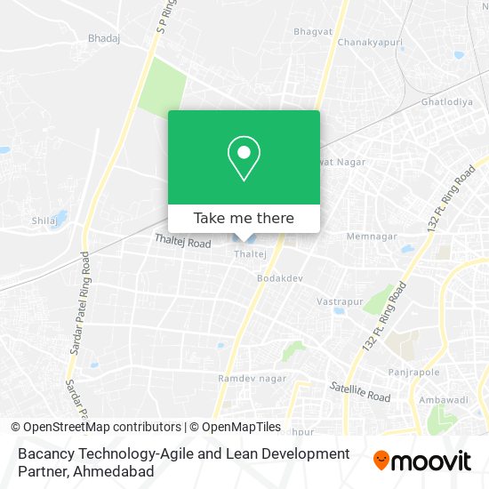Bacancy Technology-Agile and Lean Development Partner map