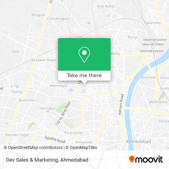 Dev Sales & Marketing map