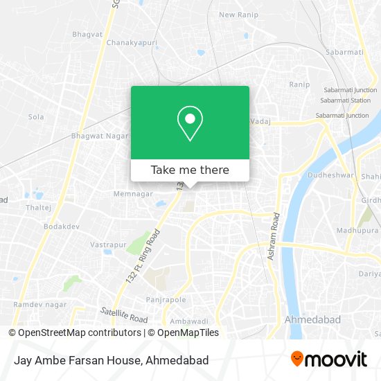 Jay Ambe Farsan House map