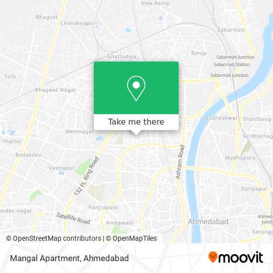 Mangal Apartment map