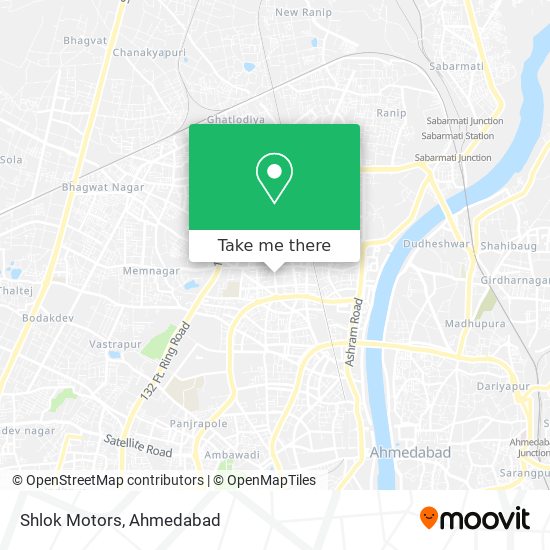 Shlok Motors map