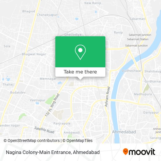 Nagina Colony-Main Entrance map