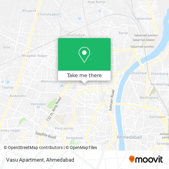 Vasu Apartment map