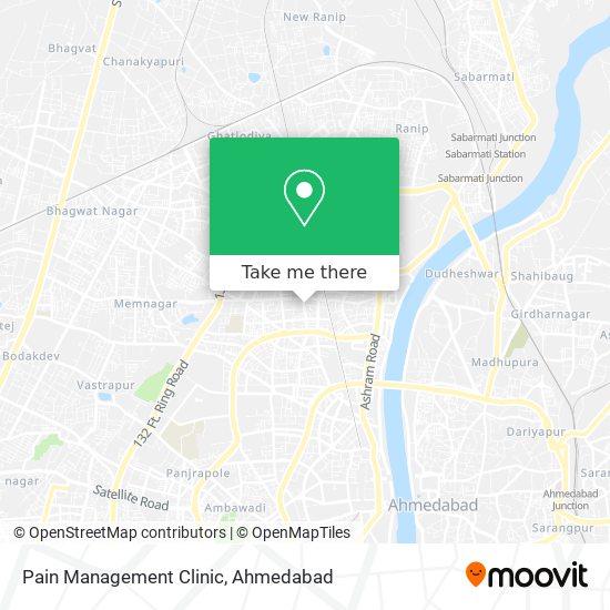 Pain Management Clinic map