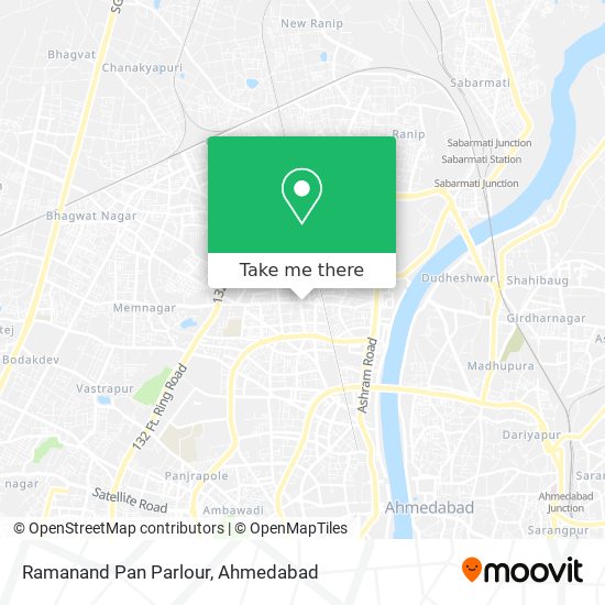 Ramanand Pan Parlour map