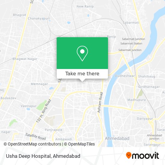 Usha Deep Hospital map