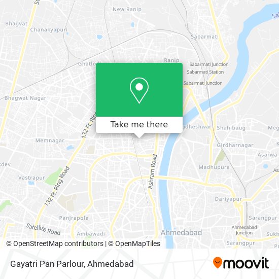 Gayatri Pan Parlour map