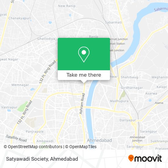 Satyawadi Society map