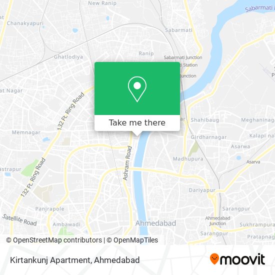 Kirtankunj Apartment map