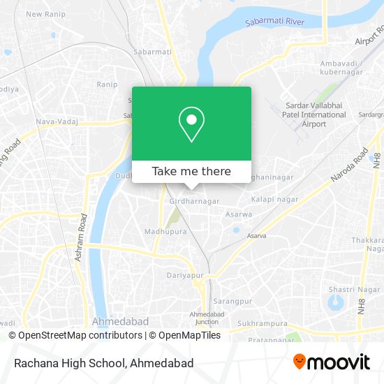 Rachana High School map