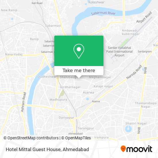 Hotel Mittal Guest House map