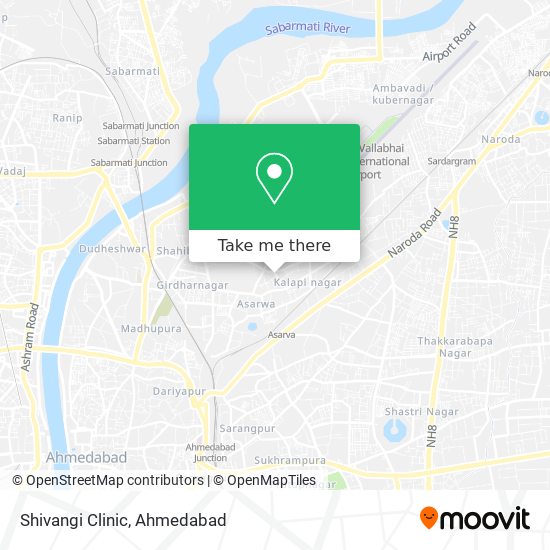 Shivangi Clinic map