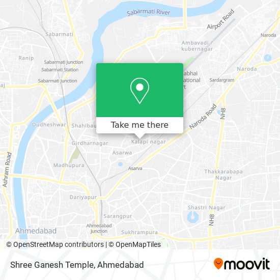 Shree Ganesh Temple map