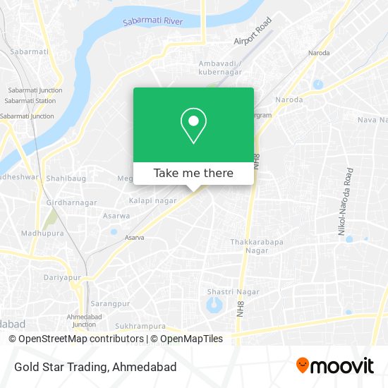 Gold Star Trading map