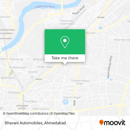 Bhavani Automobiles map