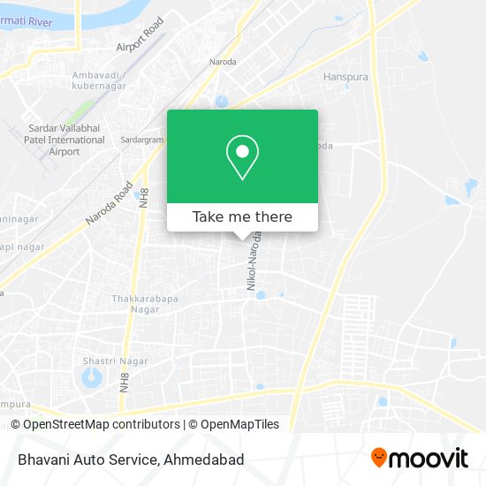 Bhavani Auto Service map