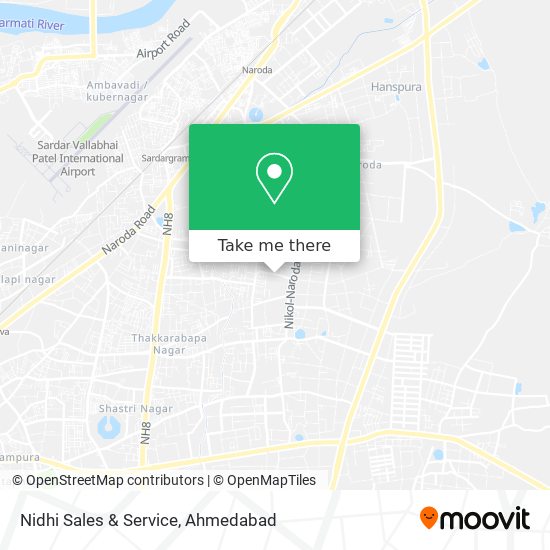 Nidhi Sales & Service map