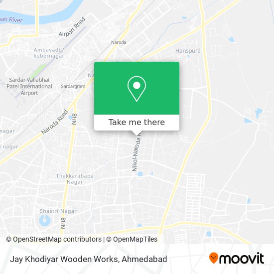 Jay Khodiyar Wooden Works map