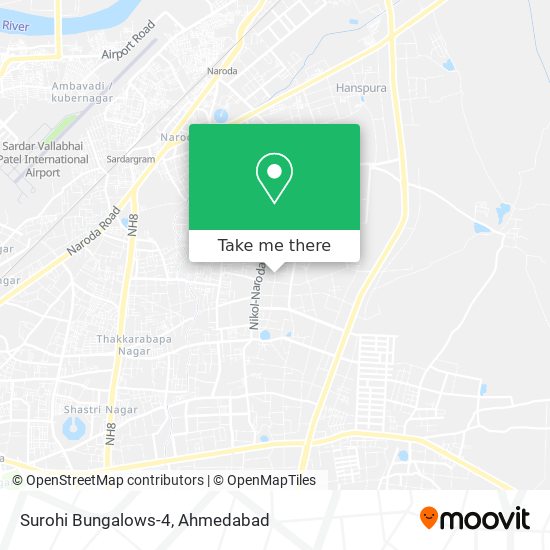 Surohi Bungalows-4 map