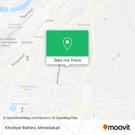 Khodiyar Battery map