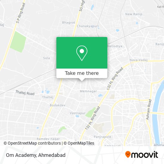 Om Academy map