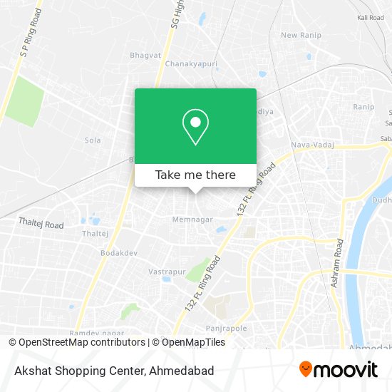 Akshat Shopping Center map