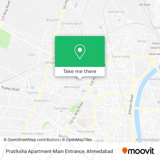 Pratiksha Apartment-Main Entrance map