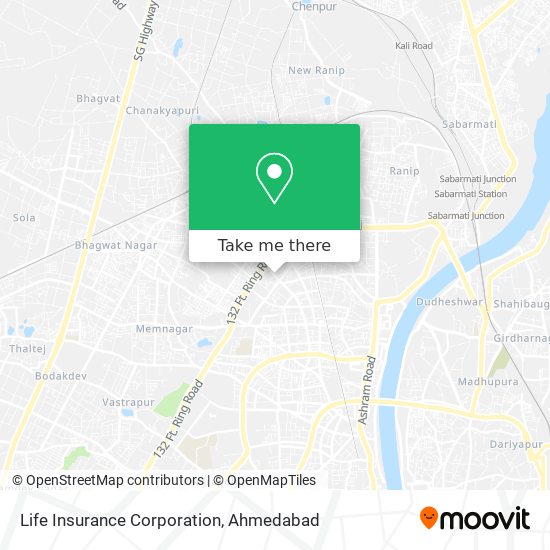 Life Insurance Corporation map