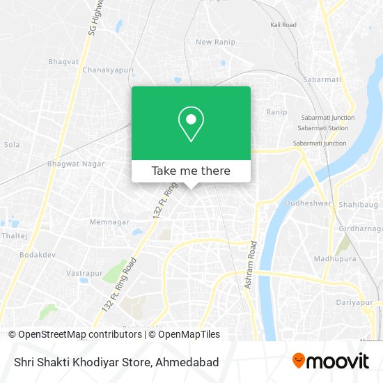 Shri Shakti Khodiyar Store map