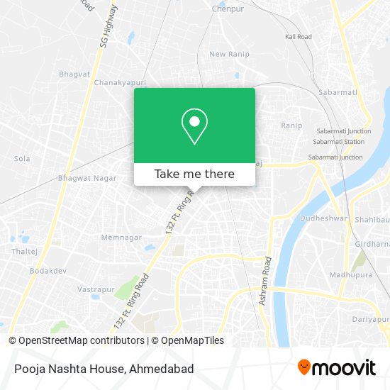 Pooja Nashta House map