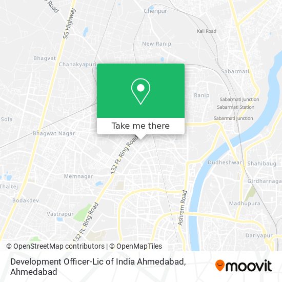 Development Officer-Lic of India Ahmedabad map