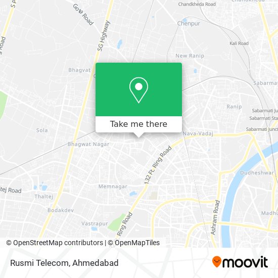 Rusmi Telecom map