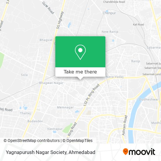 Yagnapurush Nagar Society map