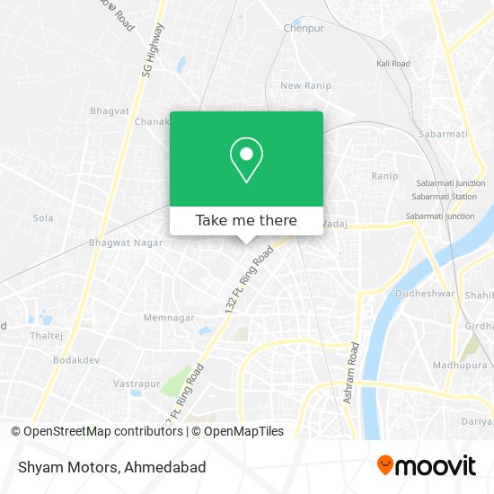 Shyam Motors map