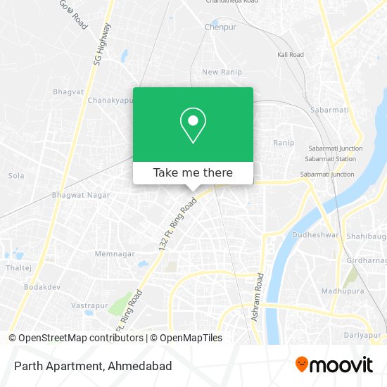 Parth Apartment map