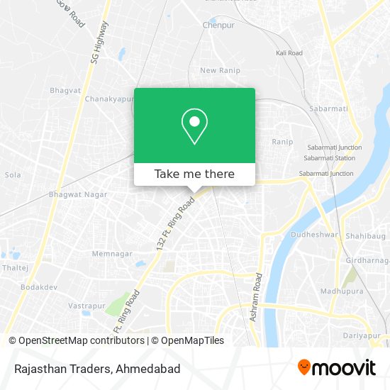 Rajasthan Traders map