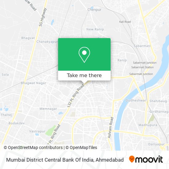 Mumbai District Central Bank Of India map