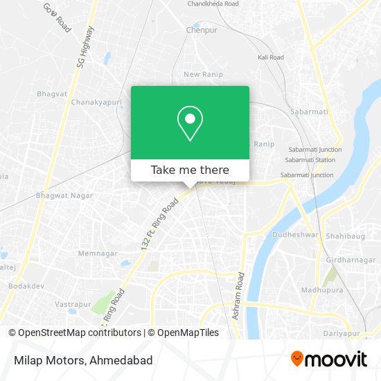 Milap Motors map