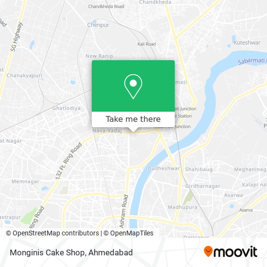 Monginis Cake Shop map
