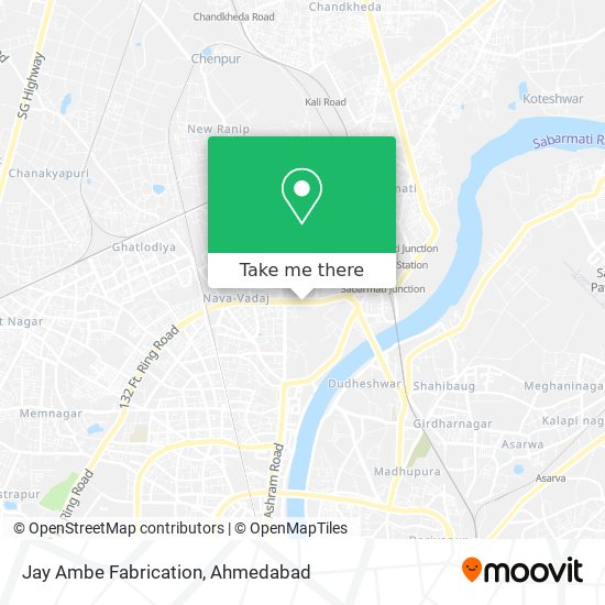 Jay Ambe Fabrication map