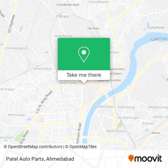 Patel Auto Parts map
