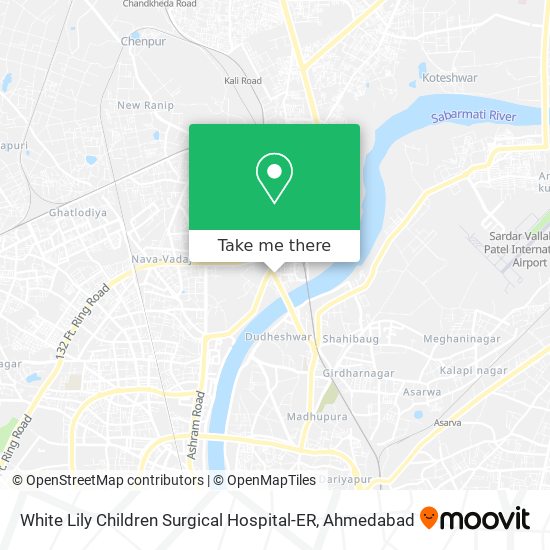White Lily Children Surgical Hospital-ER map
