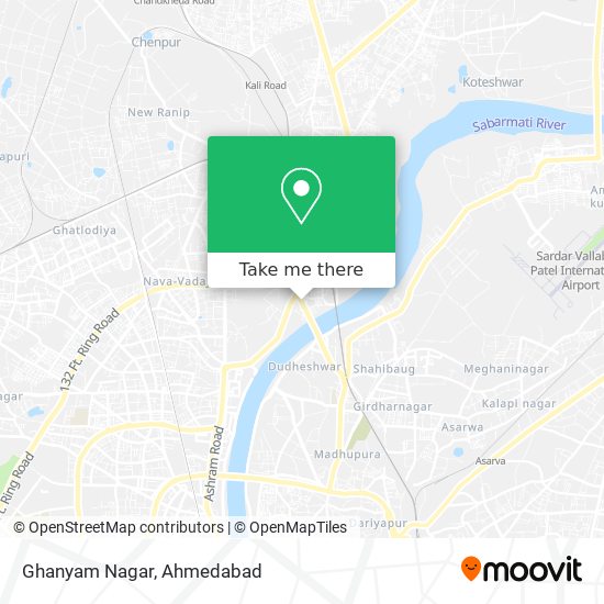 Ghanyam Nagar map