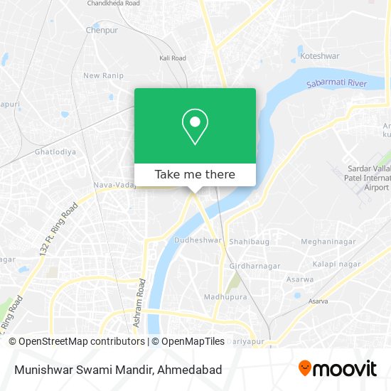Munishwar Swami Mandir map