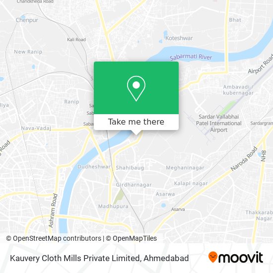 Kauvery Cloth Mills Private Limited map