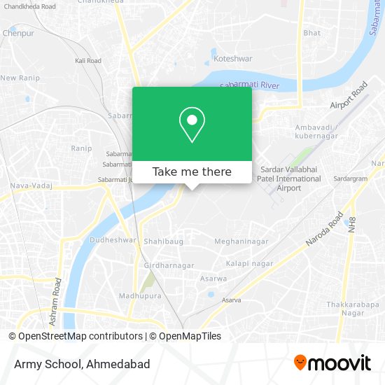 Army School map