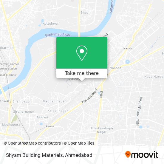 Shyam Building Materials map